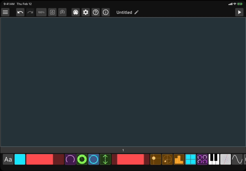 Accessing the Settings page in Edit mode
