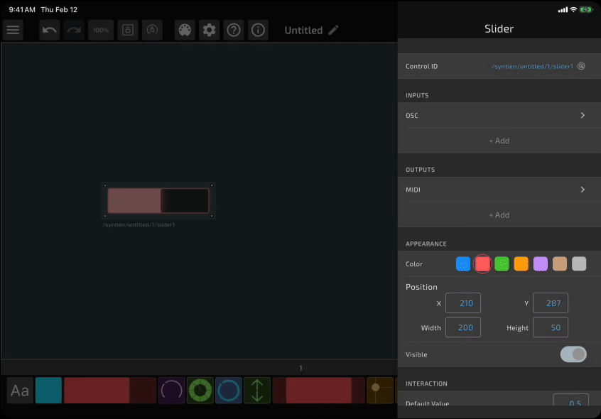 Setting up coarse and fine MIDI CC controls - LSB